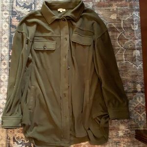 Olive Green Shacket!